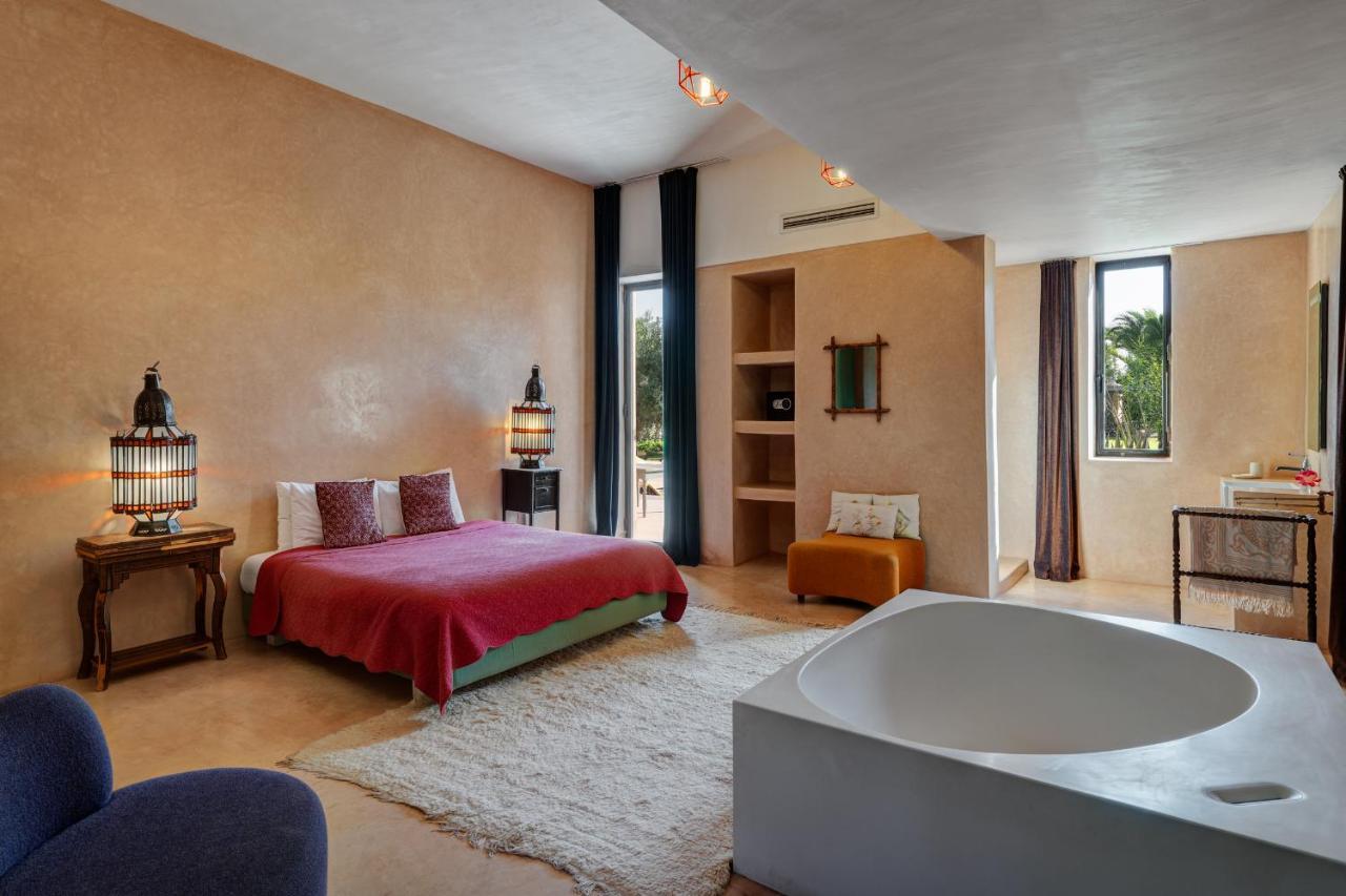 Villa Pavillon Terra Ababila En Exclusivite Marrakesch Exterior foto
